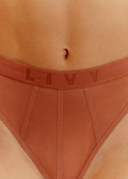 Tanga Taille Haute Blue Monday - Chesnut