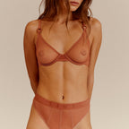 Soutien-Gorge Balconnet Blue Monday - Chesnut