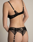 Suspender Abbesses - Black