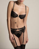 Suspender Abbesses - Black