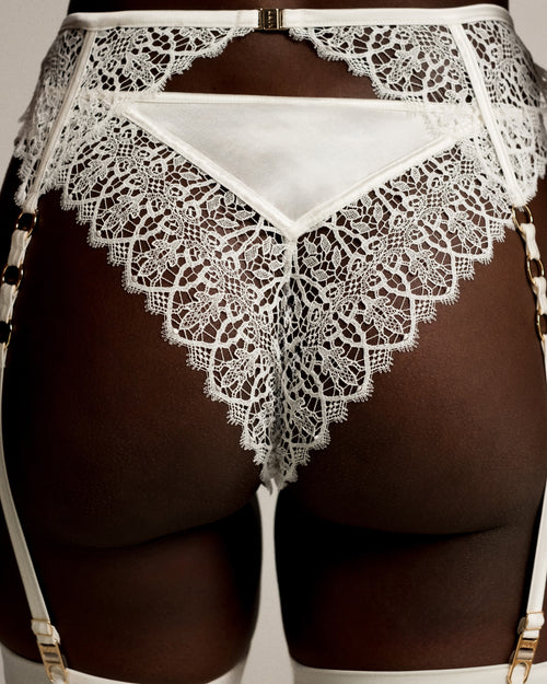 Suspender Abbesses - Offwhite
