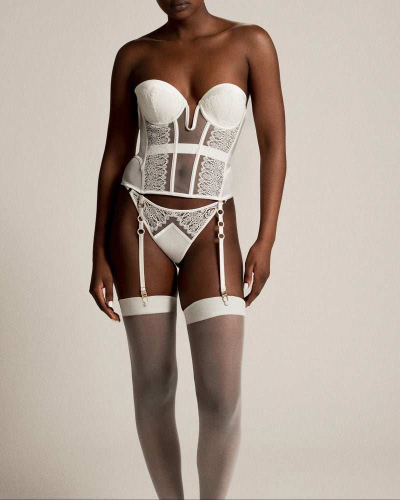 Corset Abbesses - Offwhite