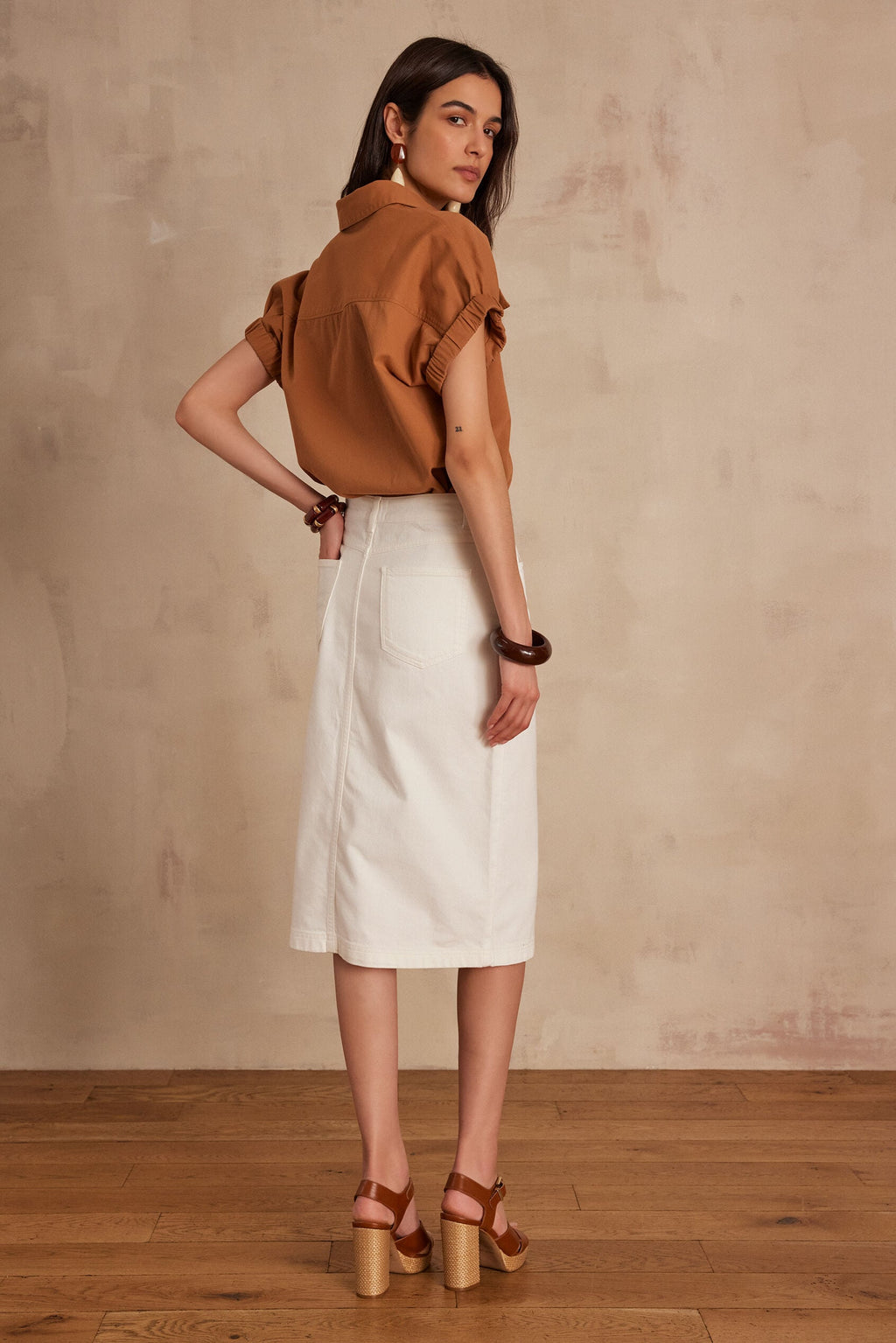 Flou Birdy Denim - White