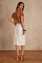Flou Birdy Denim - White