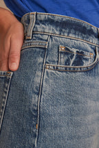Flou Birdy Denim Skirt - Light Wash