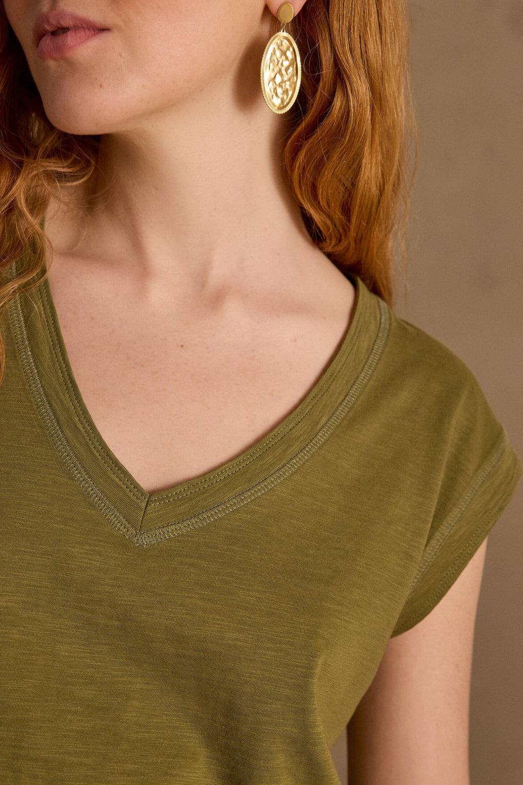 Delya T-shirt - Sage