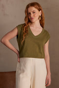 Delya T-shirt - Sage