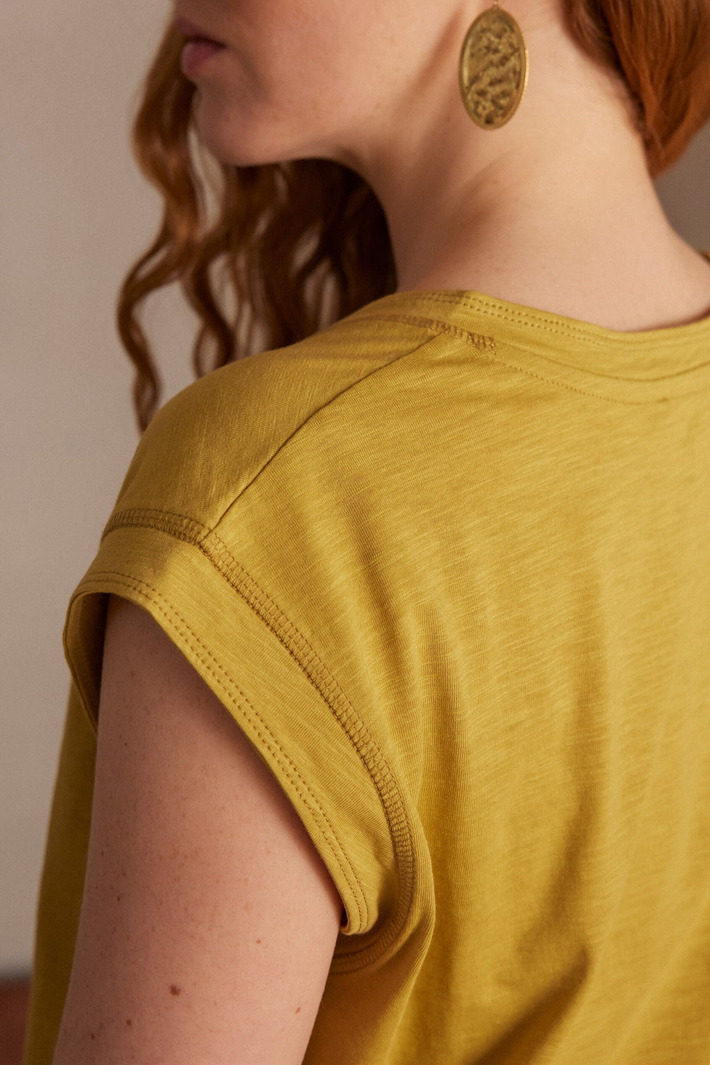 Delya T-shirt - Anise