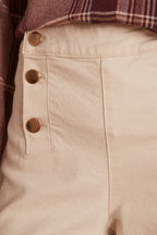 Oxan Overdyed Trousers - Cream