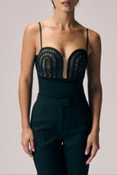 Glenview Bodysuit - Black