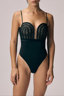 Glenview Bodysuit - Black