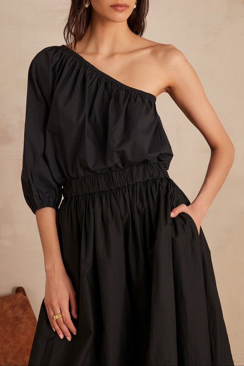Choulder Blouse - Black
