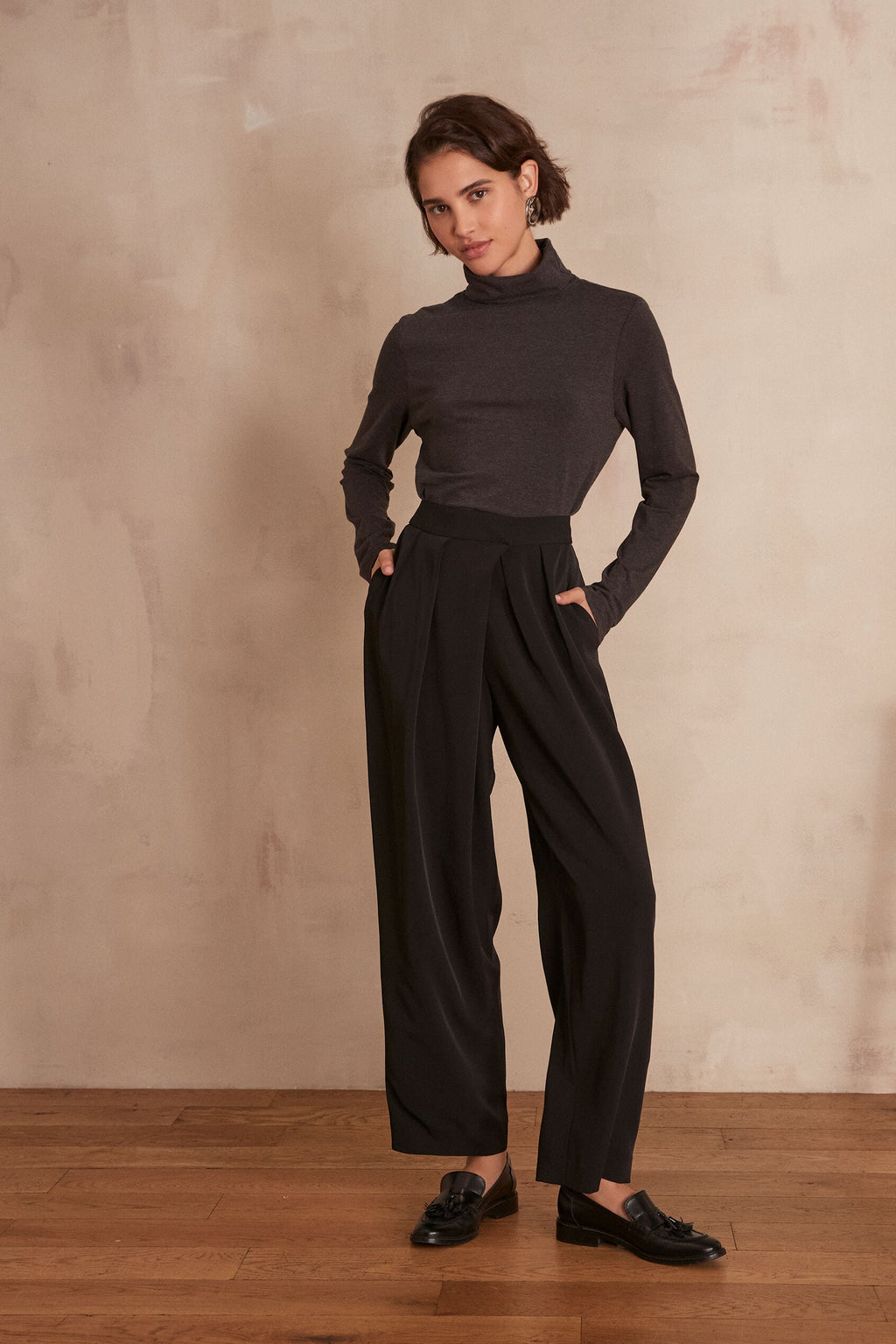 Preppy Trousers - Black