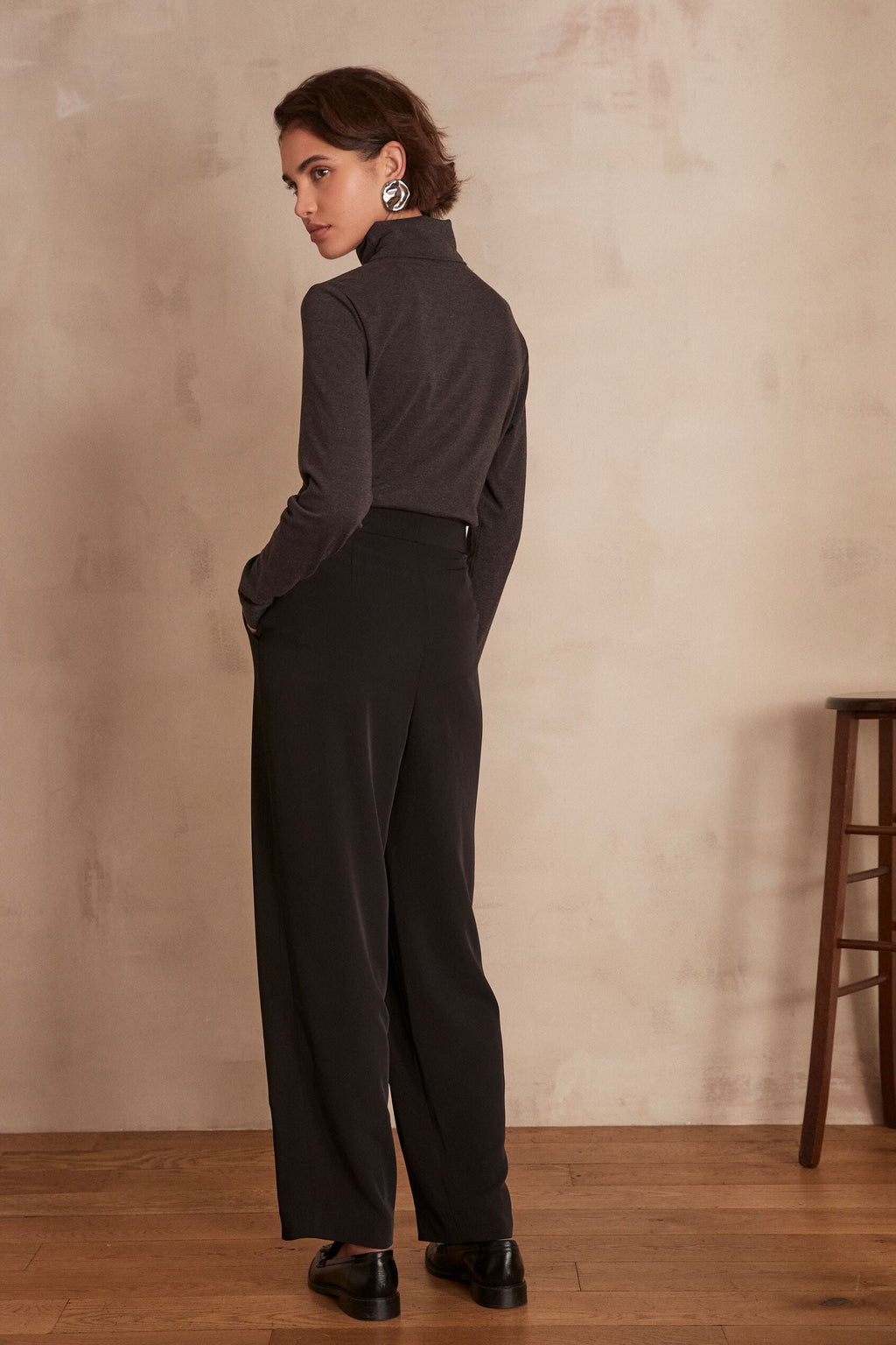Preppy Trousers - Black