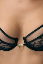 Palace Balcony Bra - Black