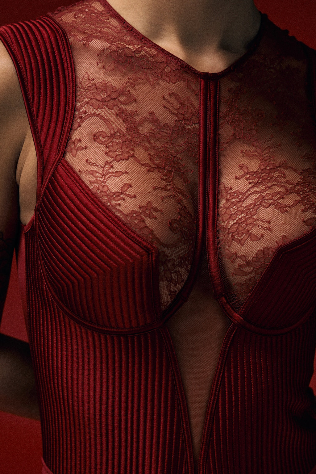 Palace Bodysuit - Red
