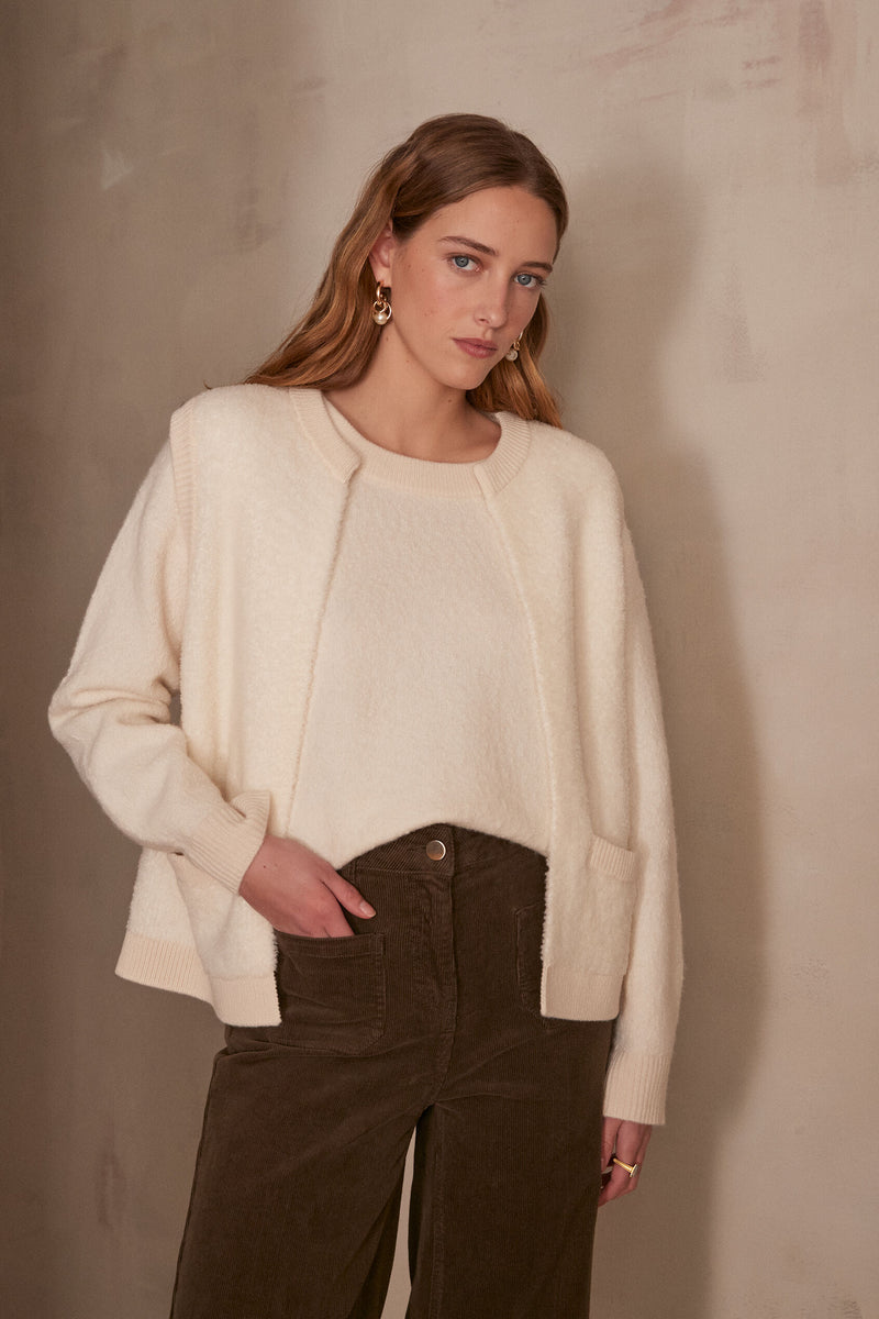 Clarence Jacket - Cream