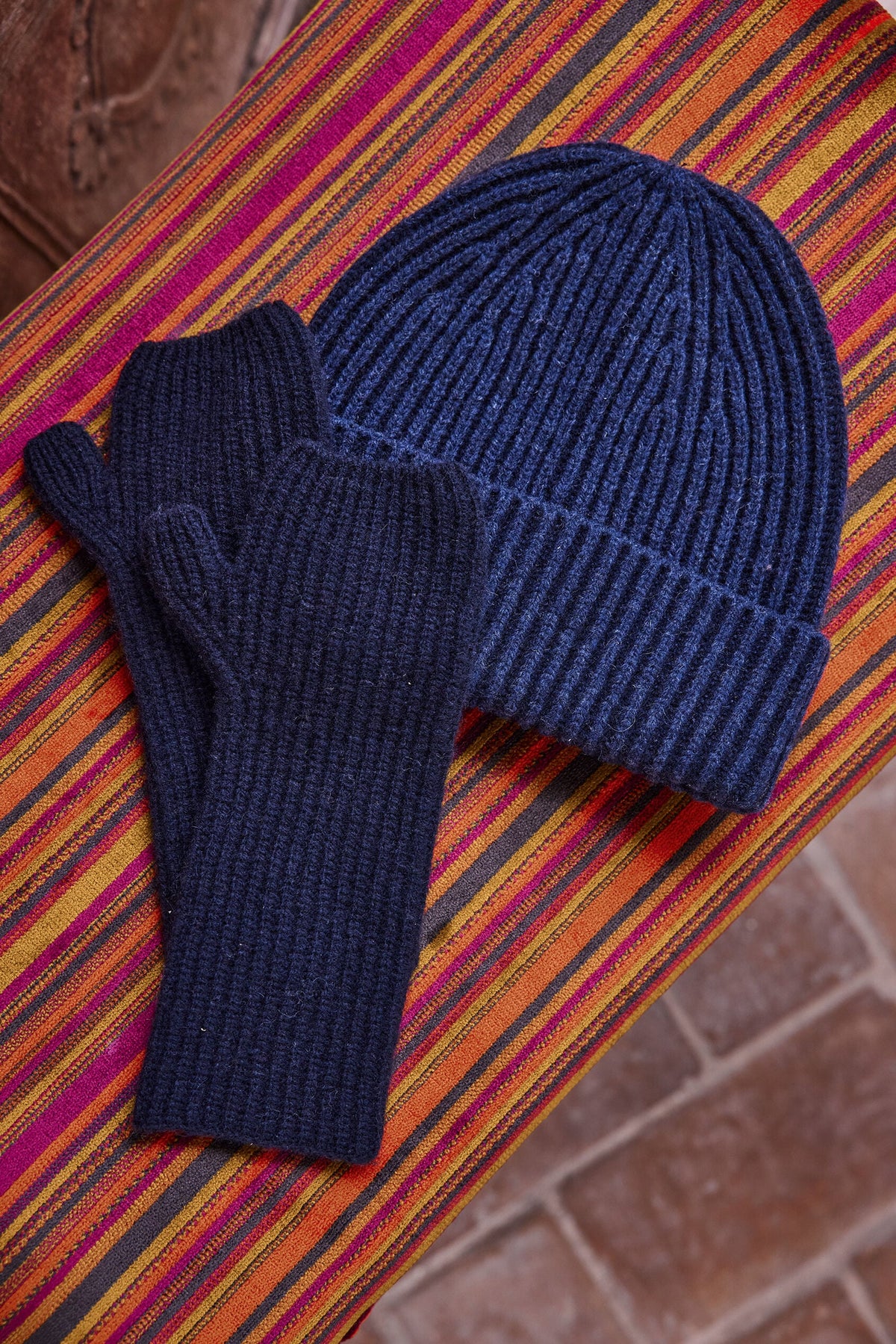 Ana Gloves - Navy