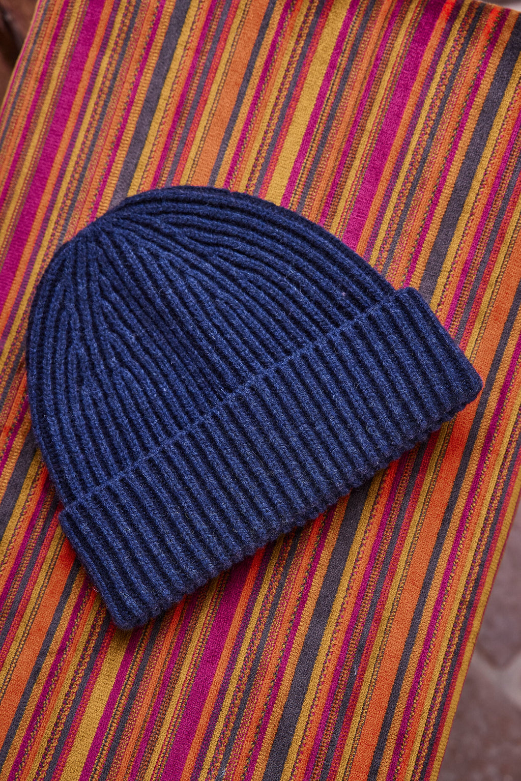 Victor Beanie - Light Washed