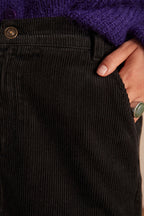 Flowing Billie Velvet - Black