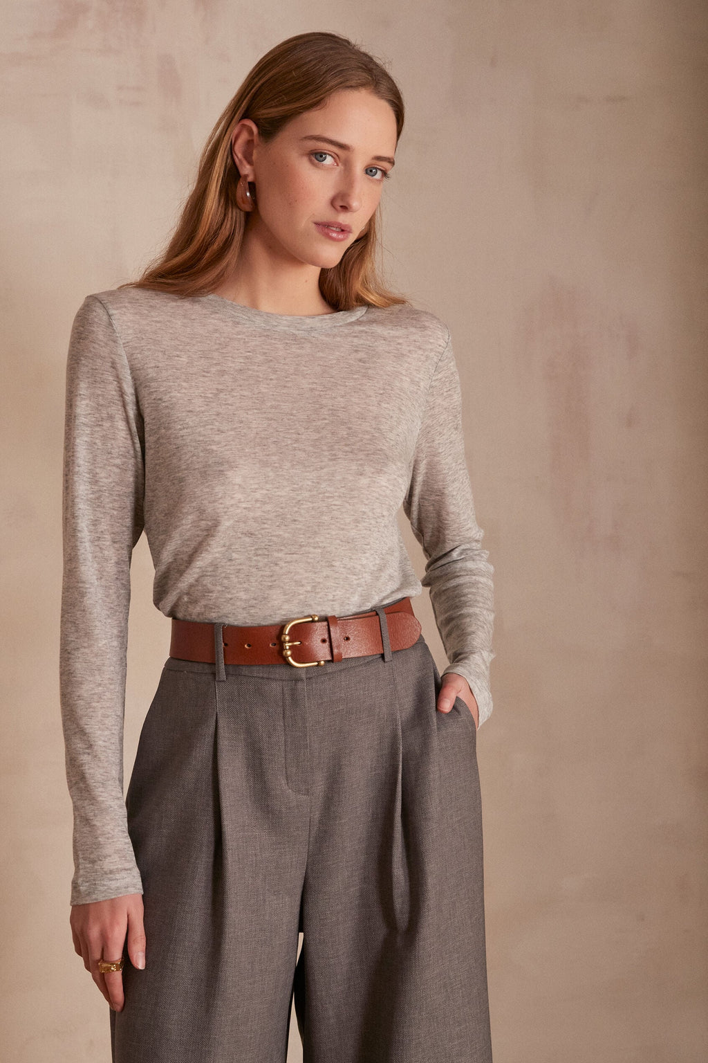 Texas T-shirt - Light Marl