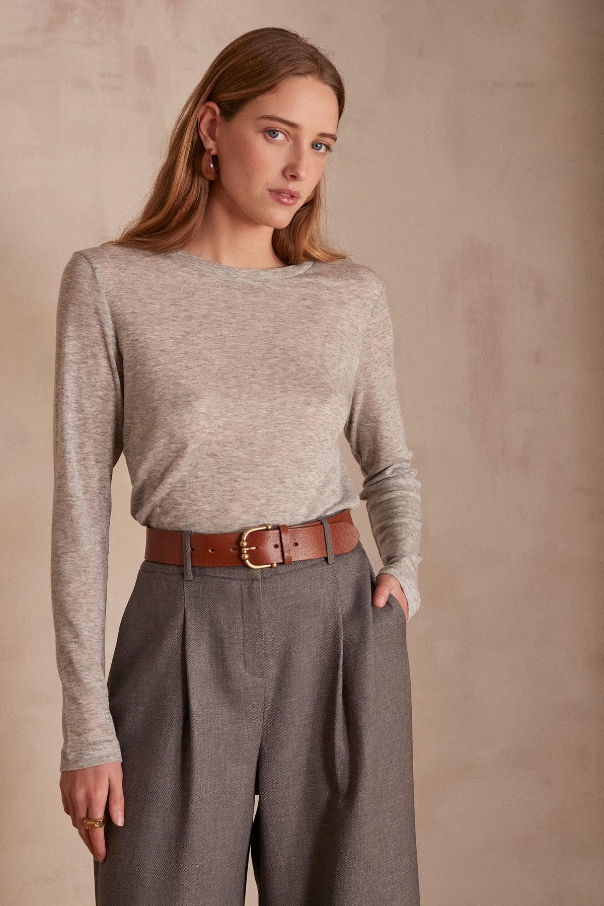 Texas T-shirt - Light Marl
