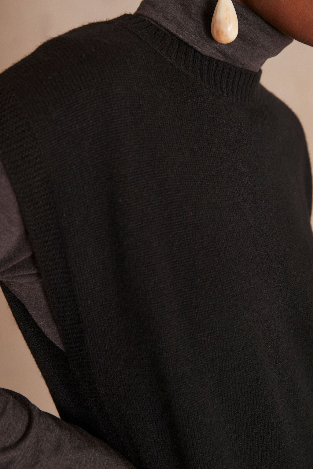 Robe Maille Marion - Noir