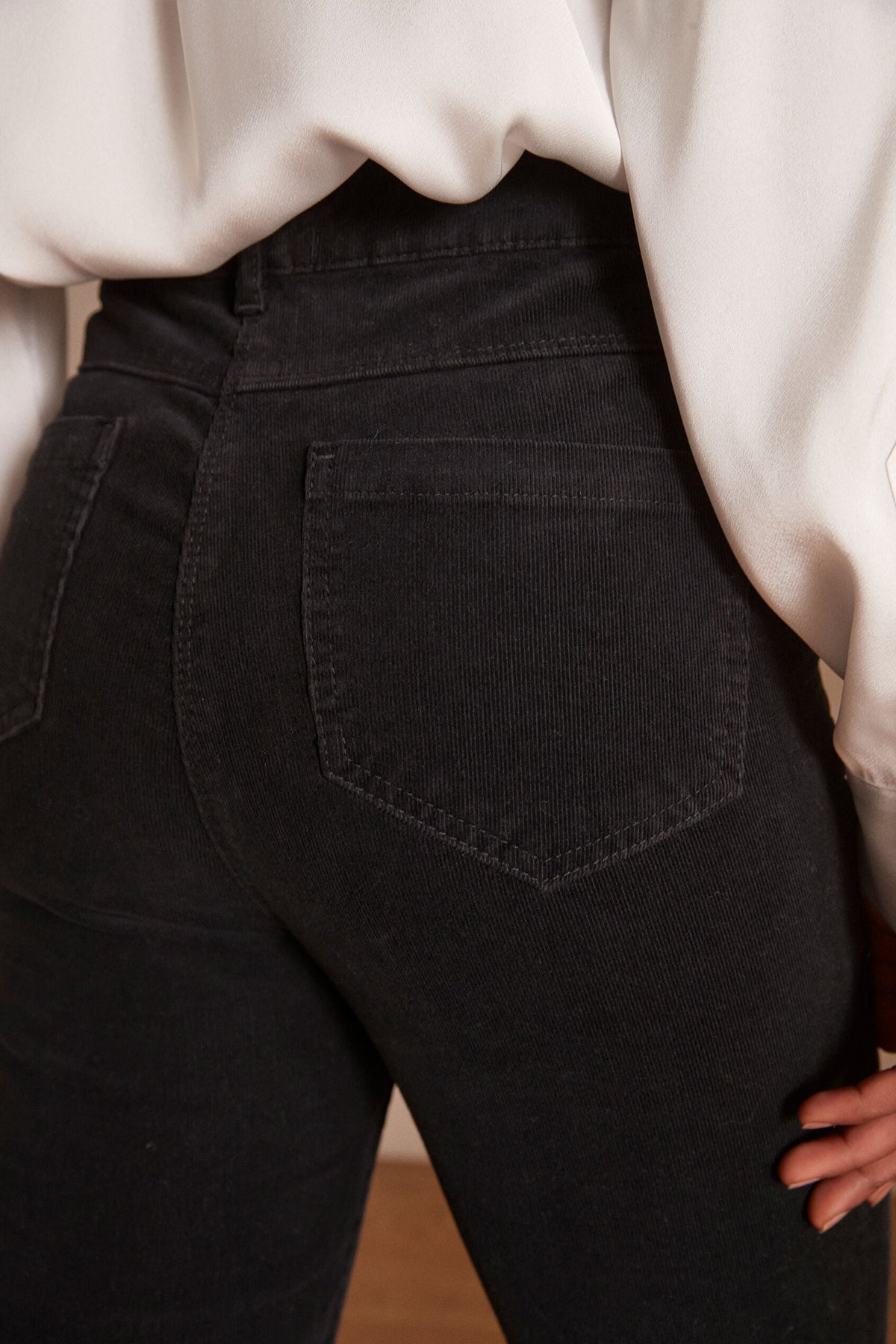 Pantalon Vanni Velours - Noir