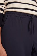 Ferdinand Crepe Trousers - Navy