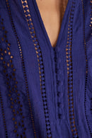 Baila Blouse - Royal Blue