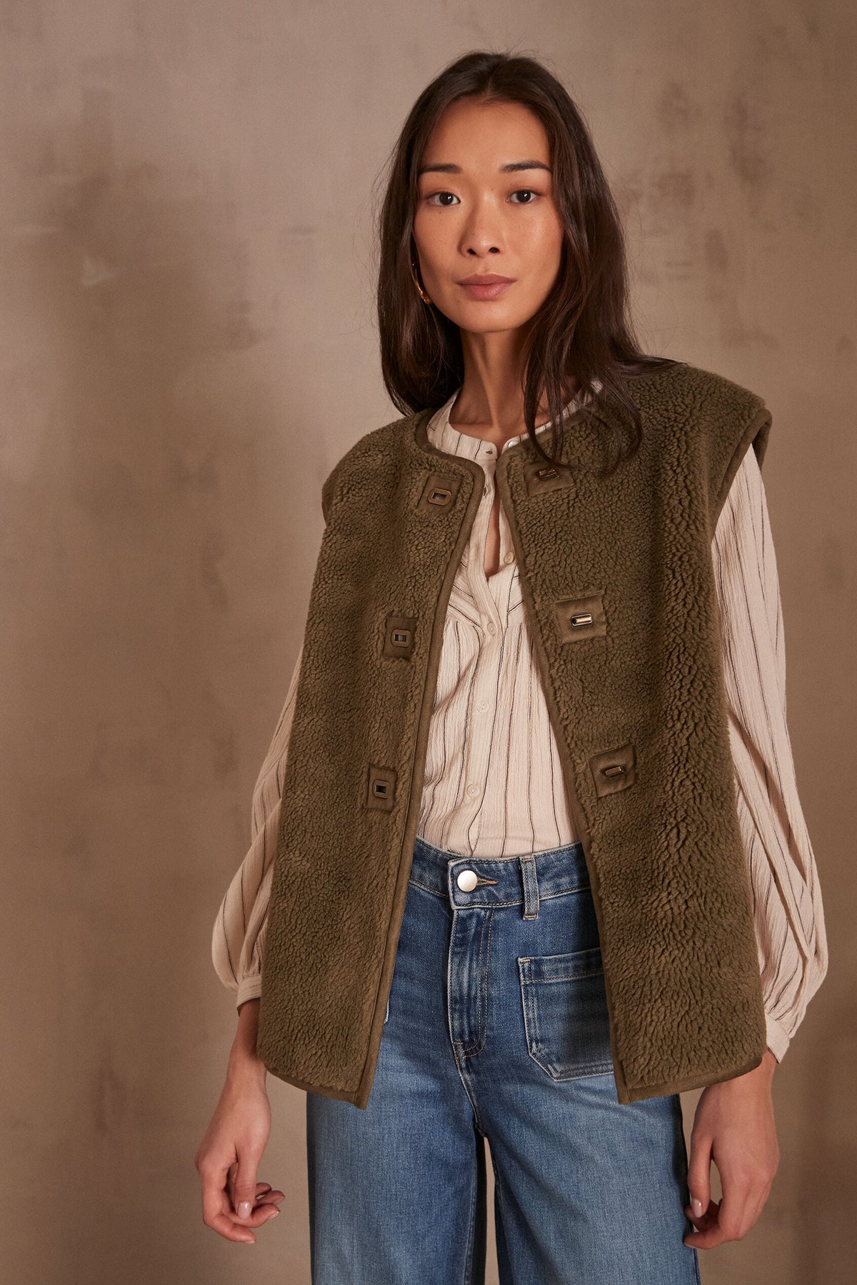 Sabrina Cardigan - Khaki