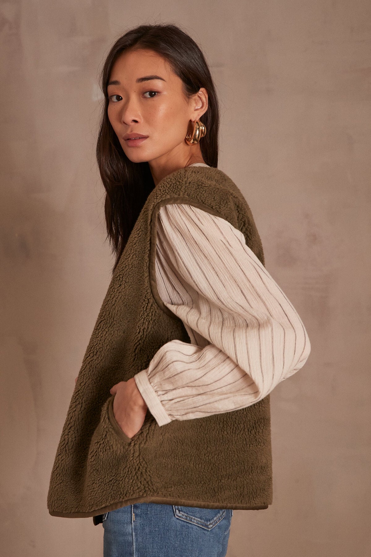 Sabrina Cardigan - Khaki