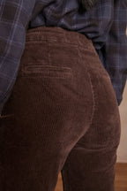 Pantalón Oxan Terciopelo - Chocolate