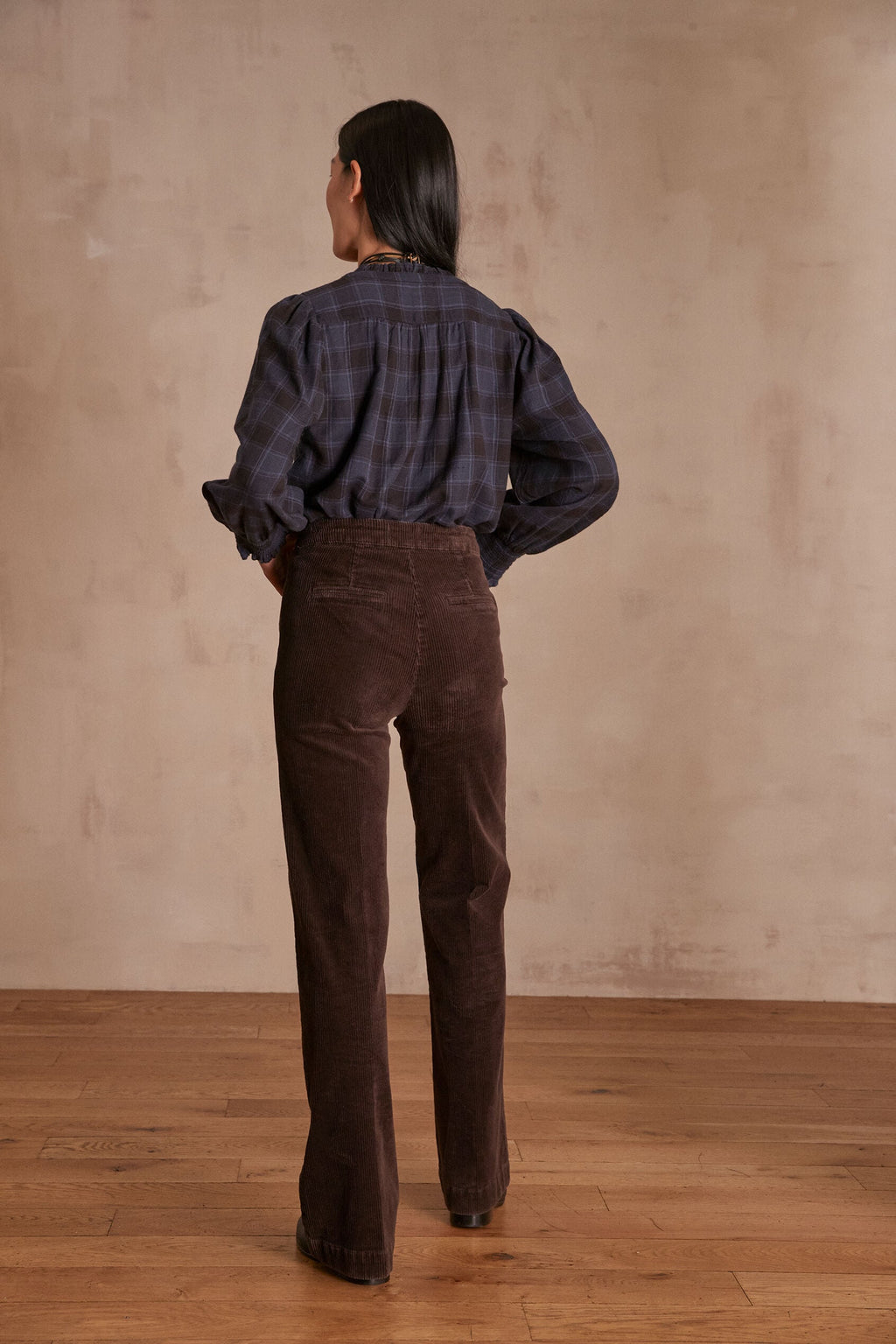 Pantalón Oxan Terciopelo - Chocolate