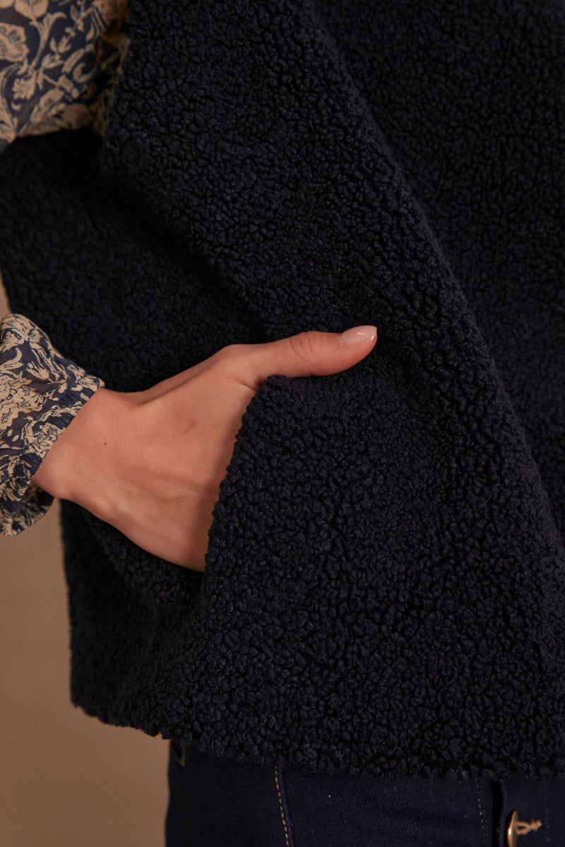 Gilet Sharon - Encre