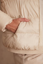 Alister Puffer Jacket - Natural