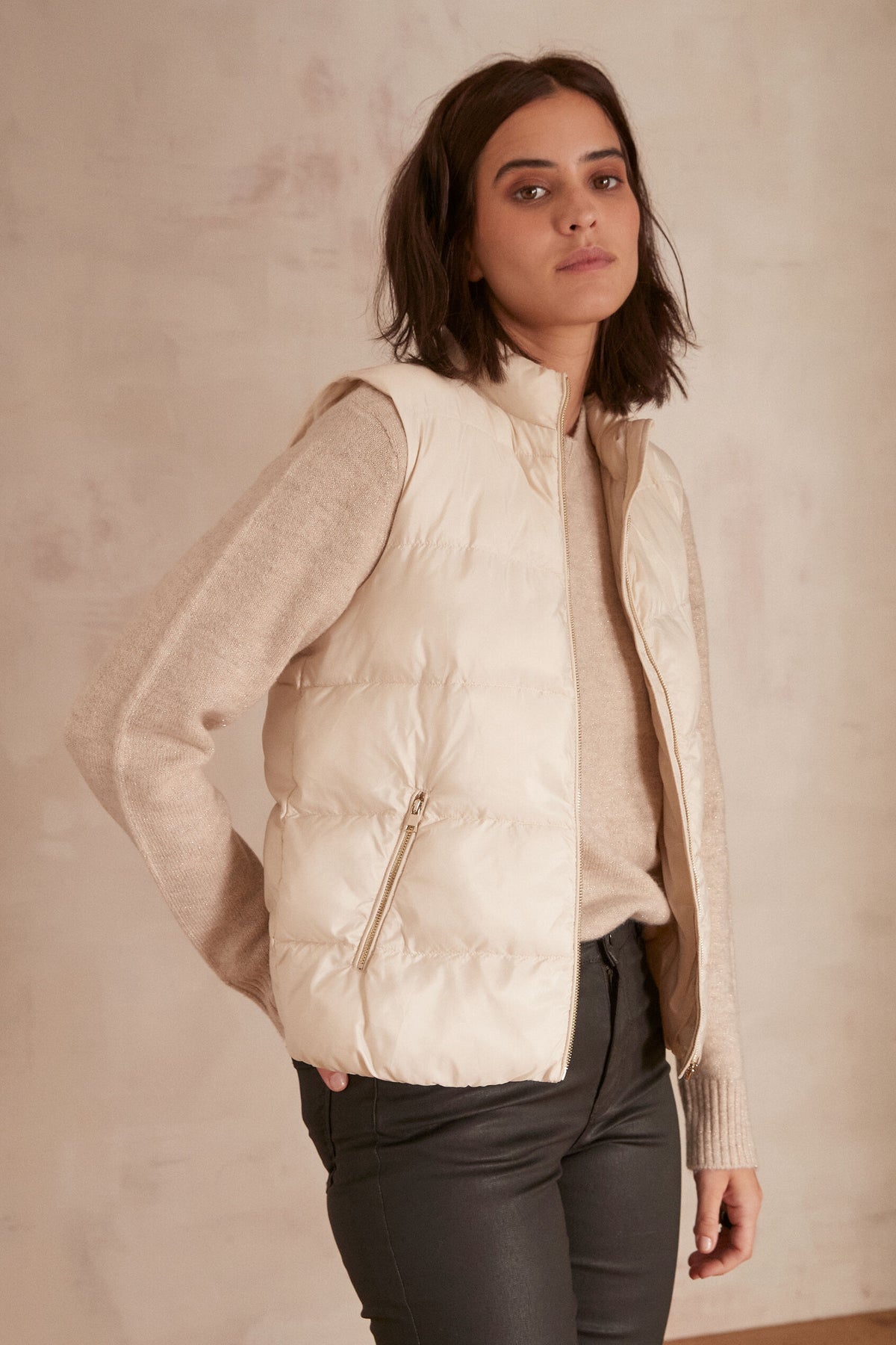 Ali Puffer Jacket - Natural