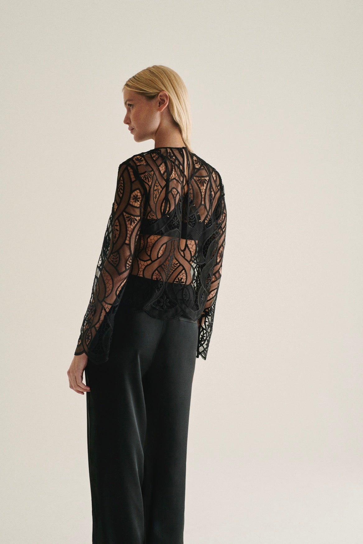 Manches Longues Carlyle - Black