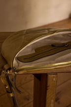 Gaby Banana Satchel Bag - Leaf