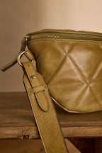 Gaby Banana Satchel Bag - Leaf