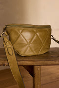 Gaby Banana Satchel Bag - Leaf