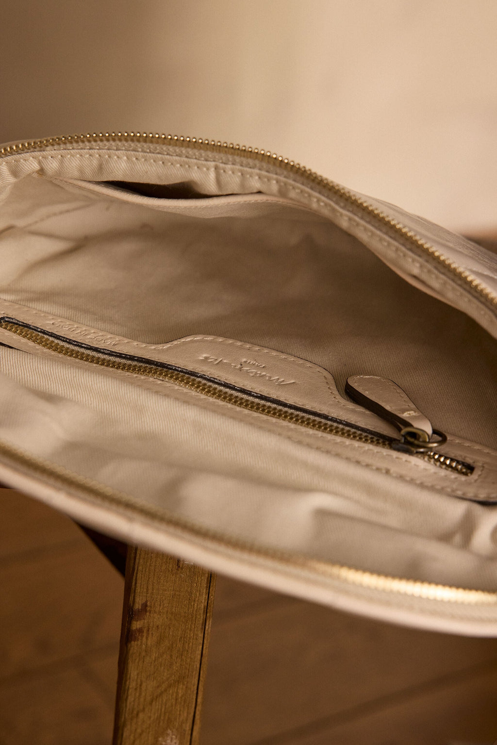 Sac Besace Gaby Banane - Crème