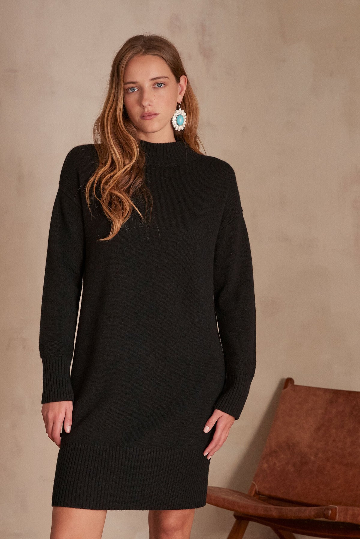 Maria Knit Dress - Black