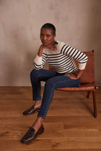 Suzy Slim Trousers - Dark Indigo