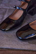 Rafael Mary Jane Sandals - Black