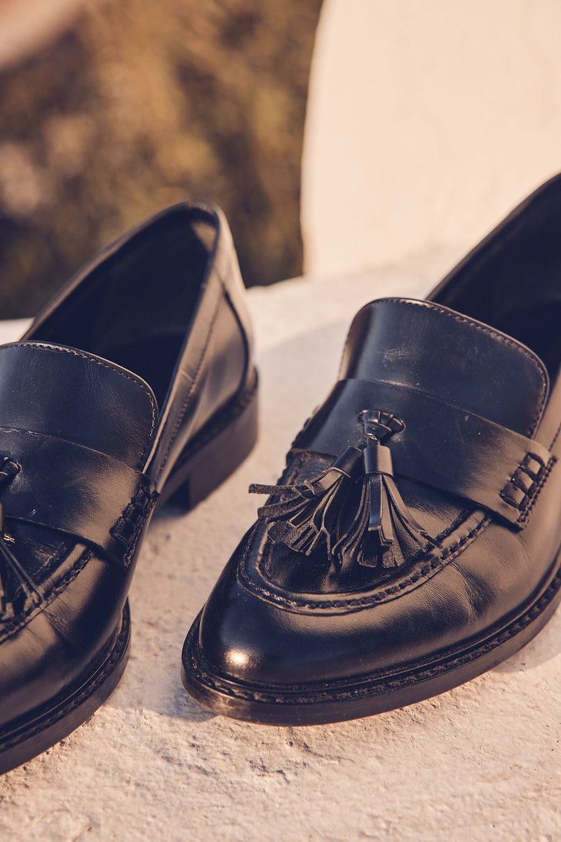 Mocassins Rosa - Noir