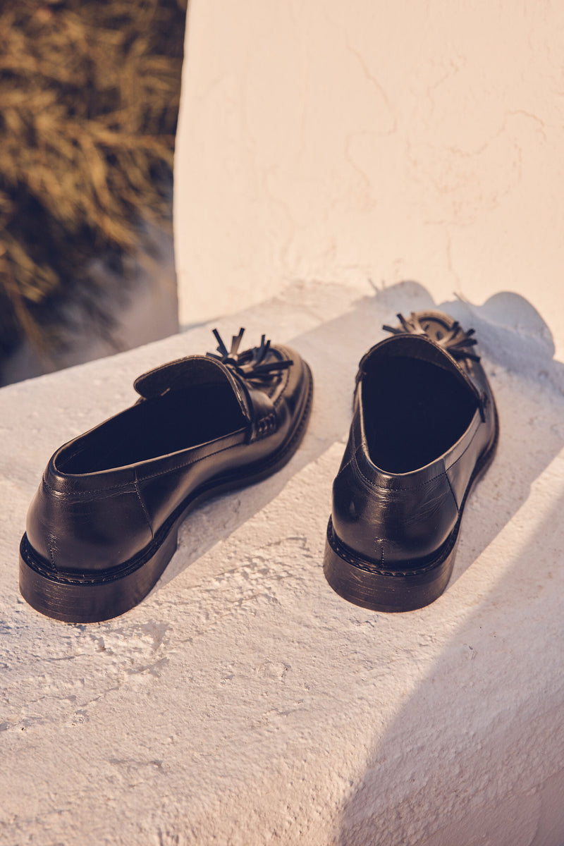 Mocassins Rosa - Noir