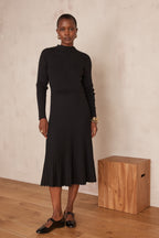 Martika Knit Dress - Black