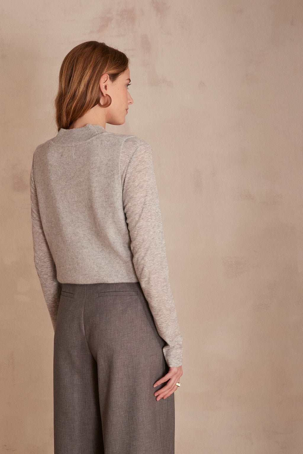 Aristide Jumper - Light Grey Marl