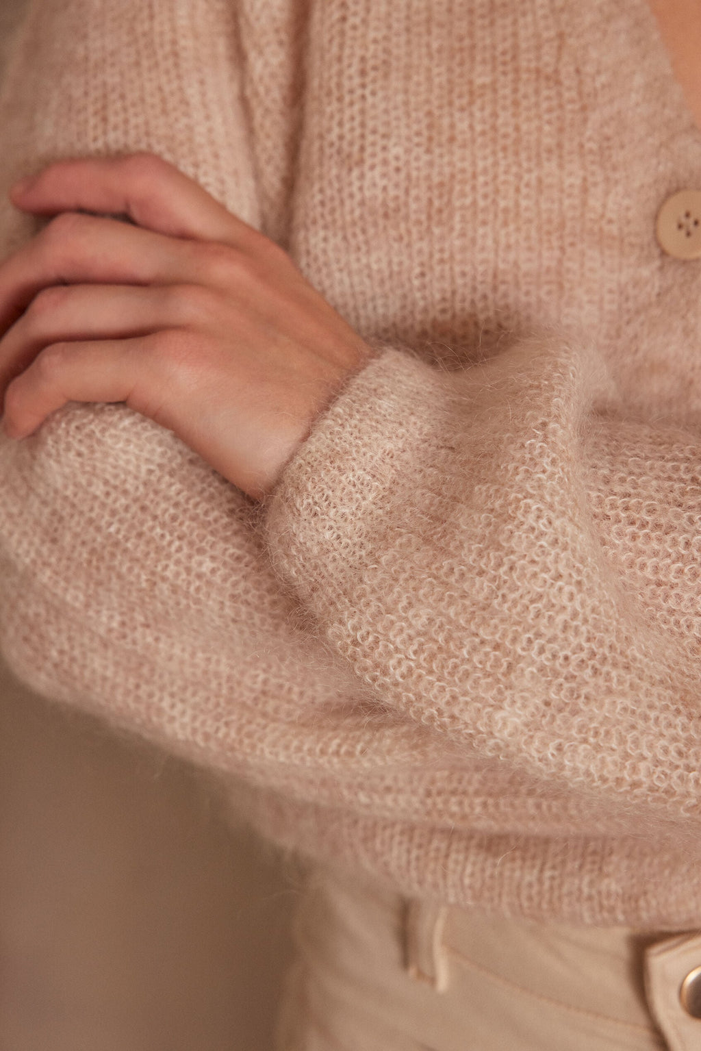 Chelton Cardigan - Natural